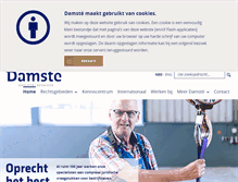 Tablet Screenshot of damste.nl